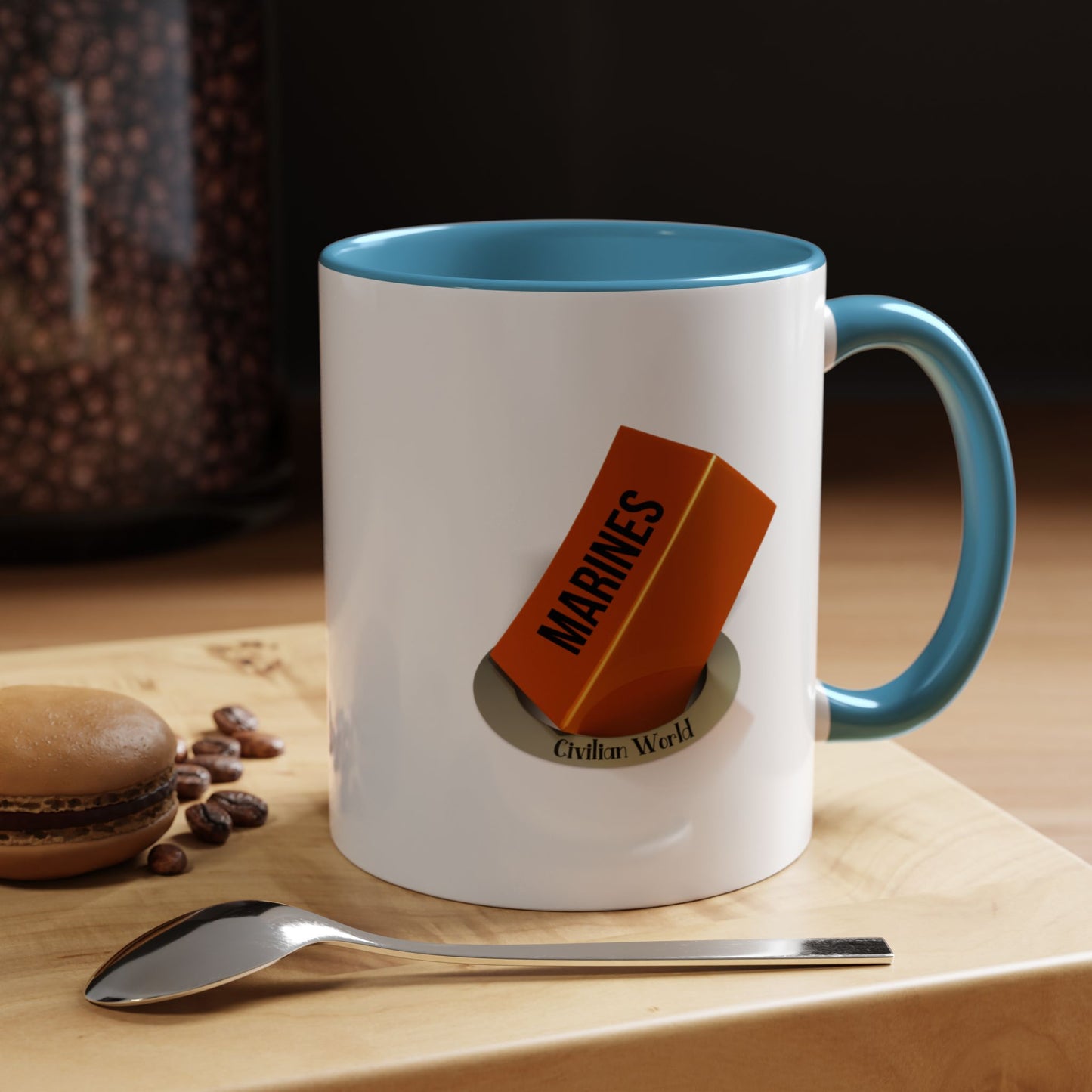 Funny Coffee Mug - Square Peg Round Hole