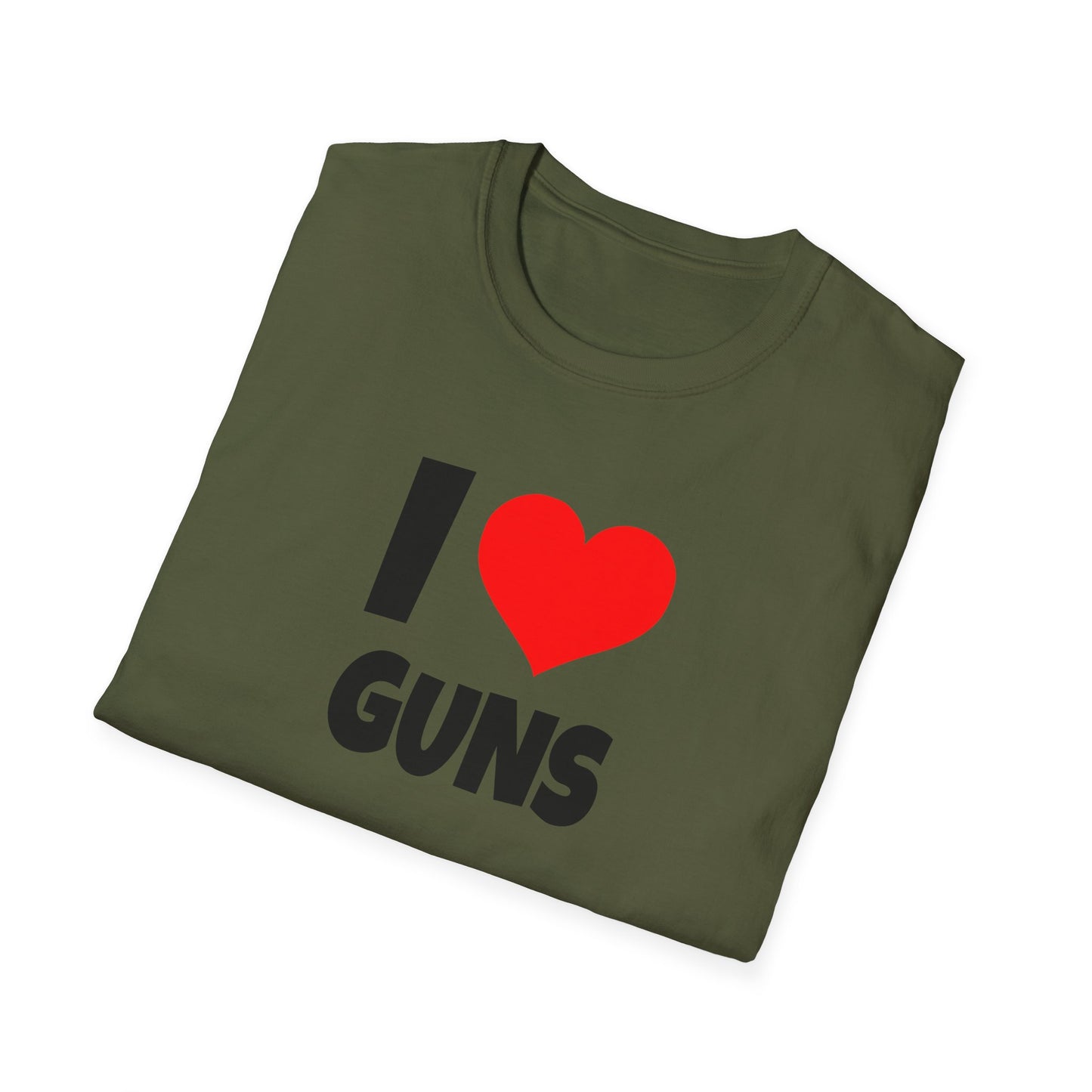 I Love Guns - T-Shirt