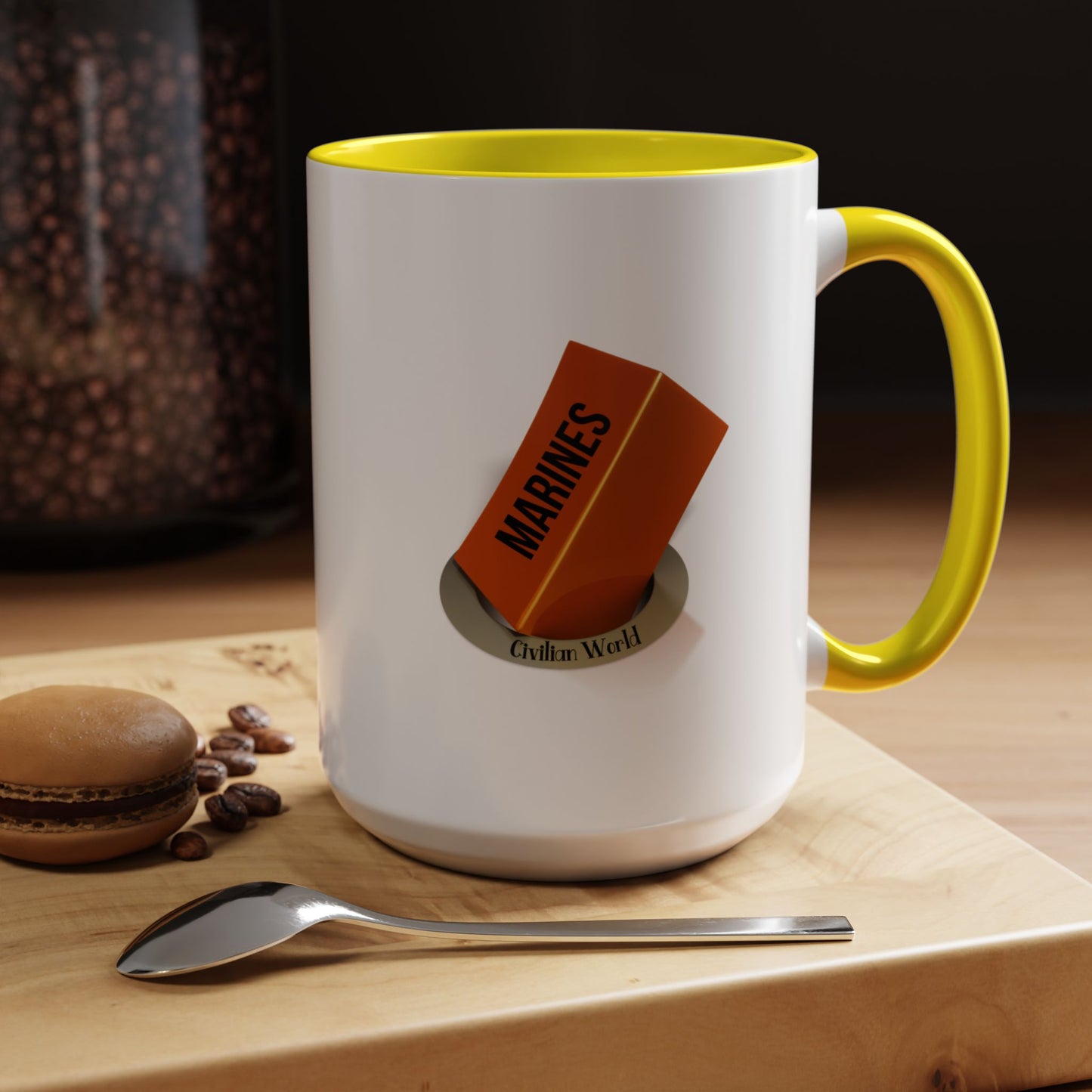 Funny Coffee Mug - Square Peg Round Hole
